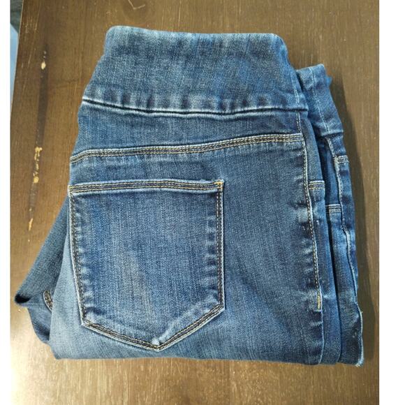 Chico's Women's US Size 4 (Small) Vanity 0 Pull-On Blue Jean Leggings Jeggings - Picture 2 of 5